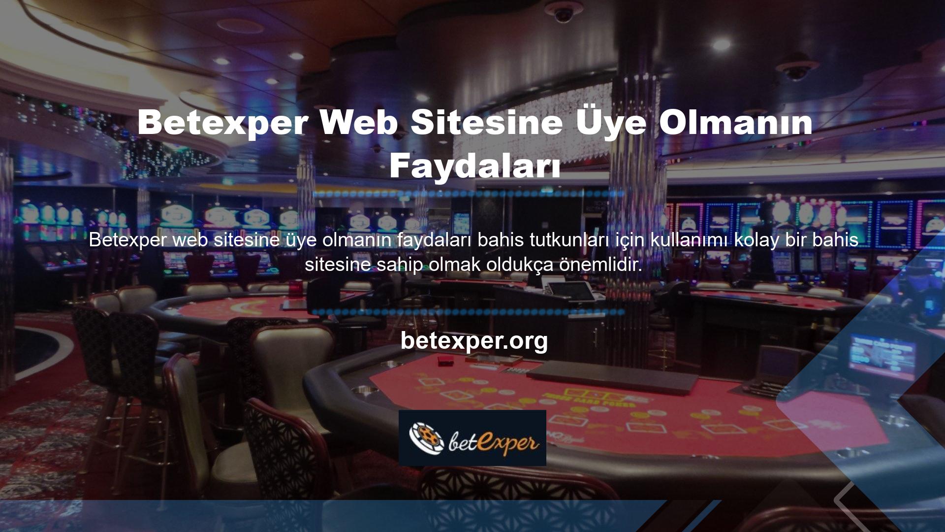 Betexper sitesi, satış ortaklığı ve kullanım açısından en iyi sonuçları veren birkaç siteden biridir